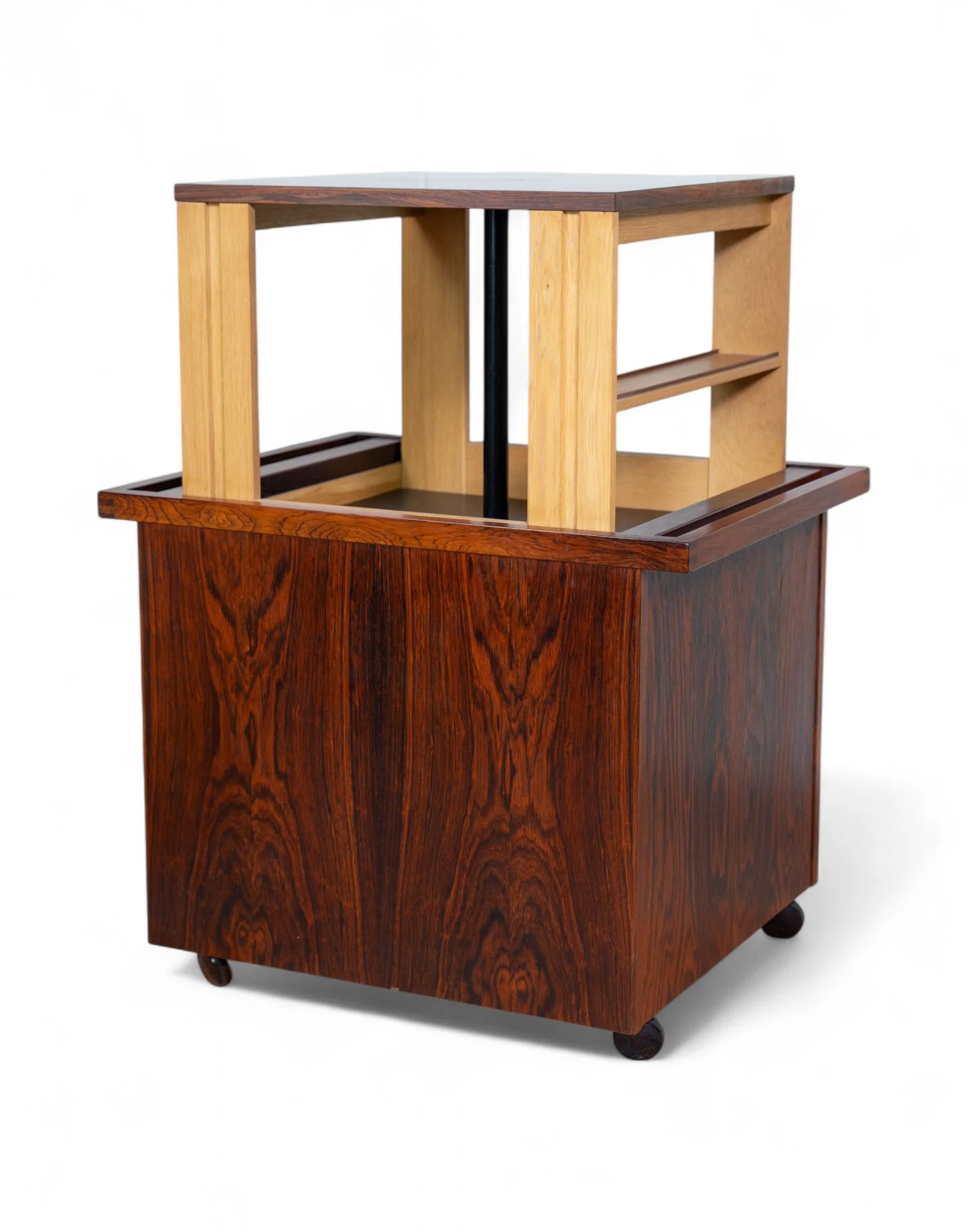 Kai Kristiansen Brazilian Rosewood Pop-Up Rolling Bar — Fair